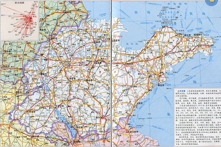 天津市交通图最新版｜天津最新交通地图揭晓