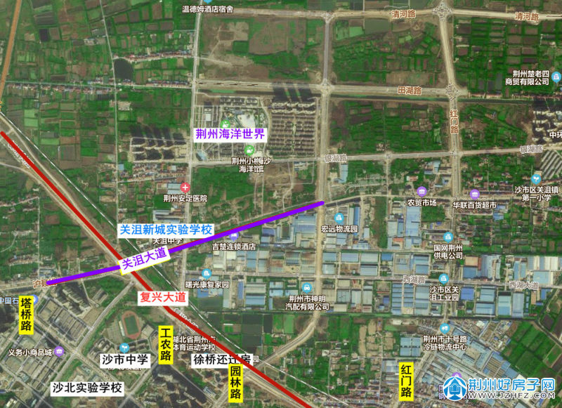 沙市沙北新区最新规划｜沙北新区规划揭秘